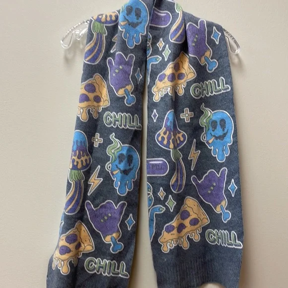 New Chill Print Cashmere Sample Scarf From Anthropologie!!🔥🔥🔥 - Picture 2 of 14